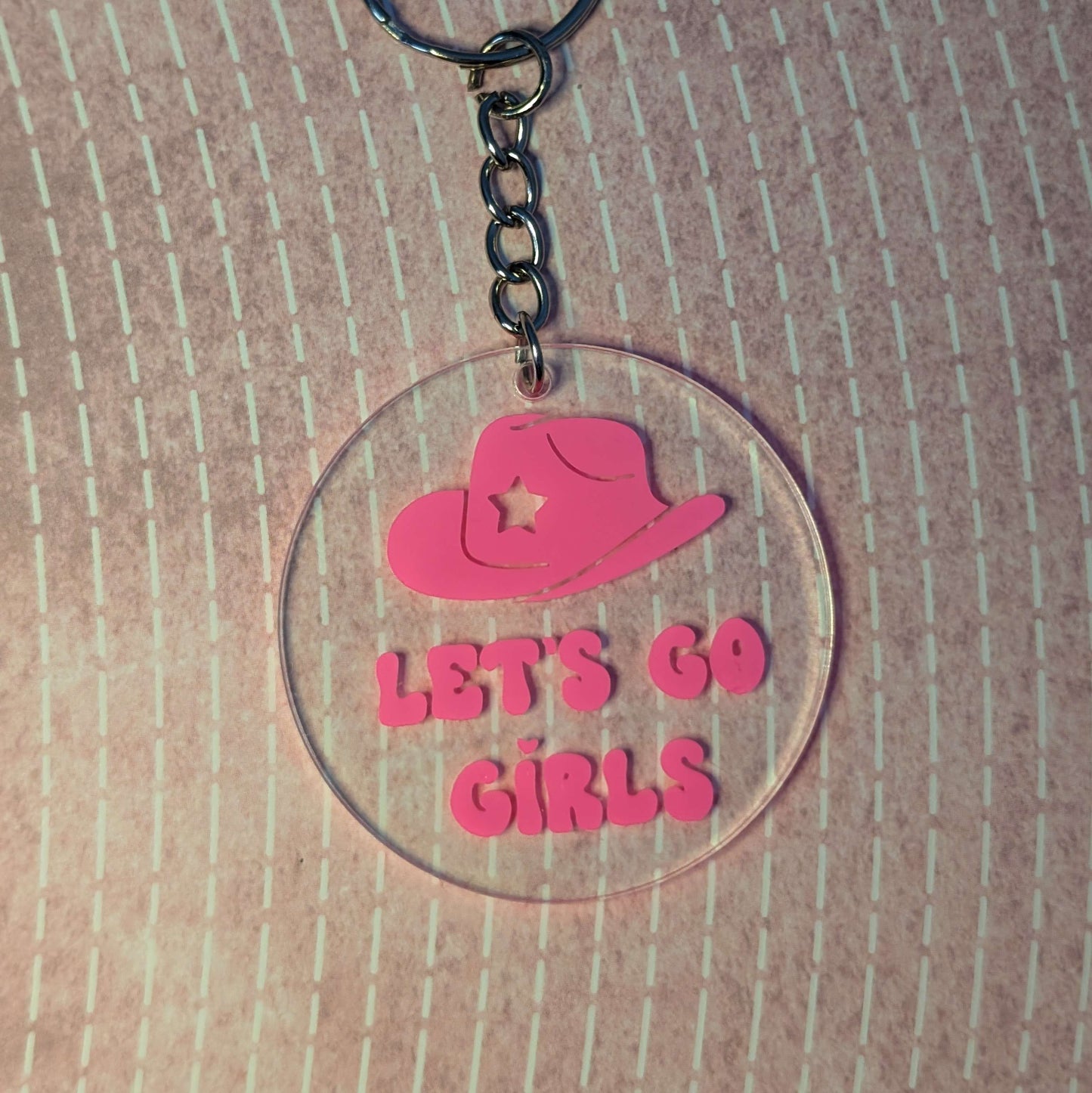 Cow Girl - Keychain