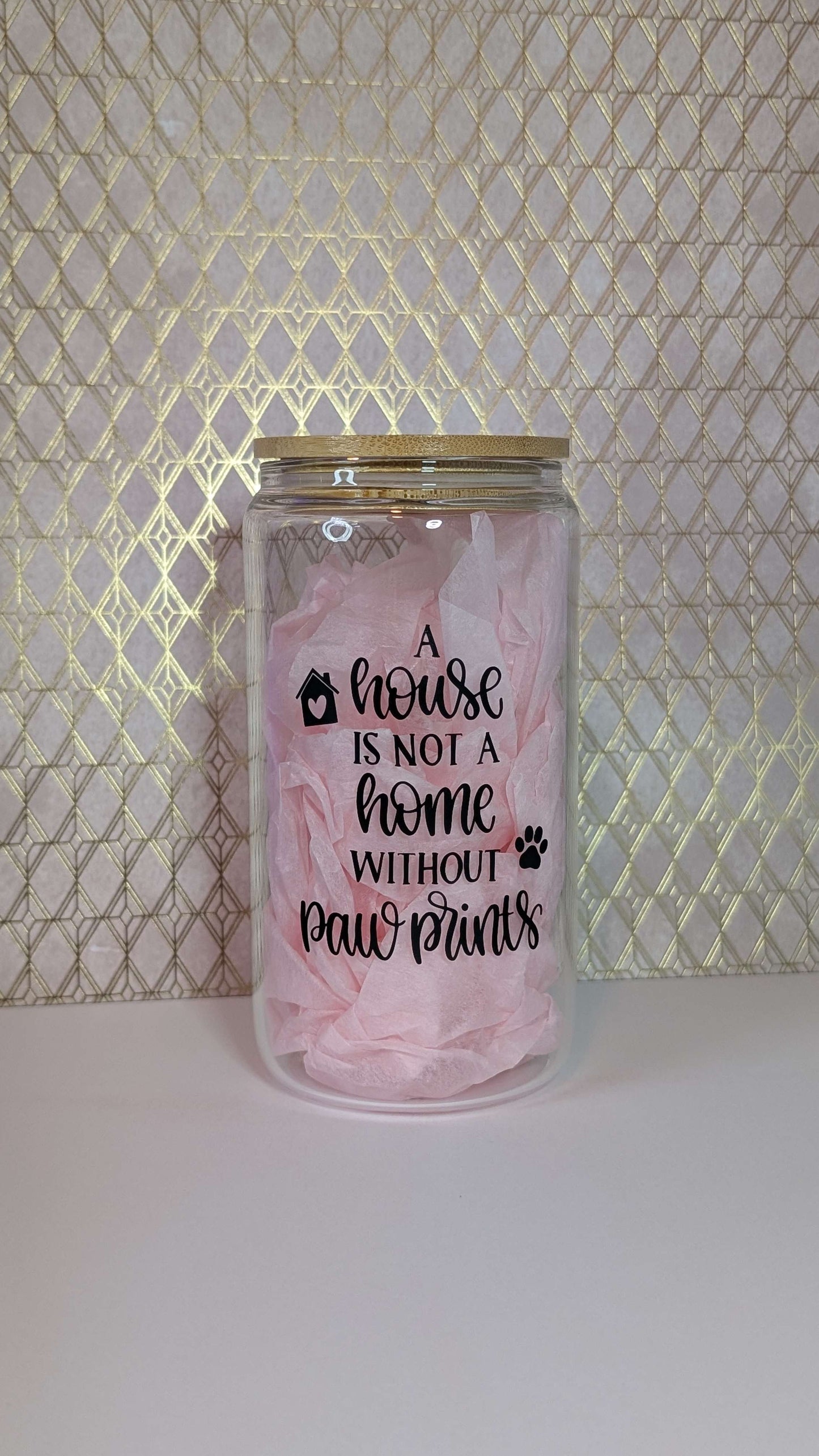 Not a Home Without Paw Prints - Drinking Cup