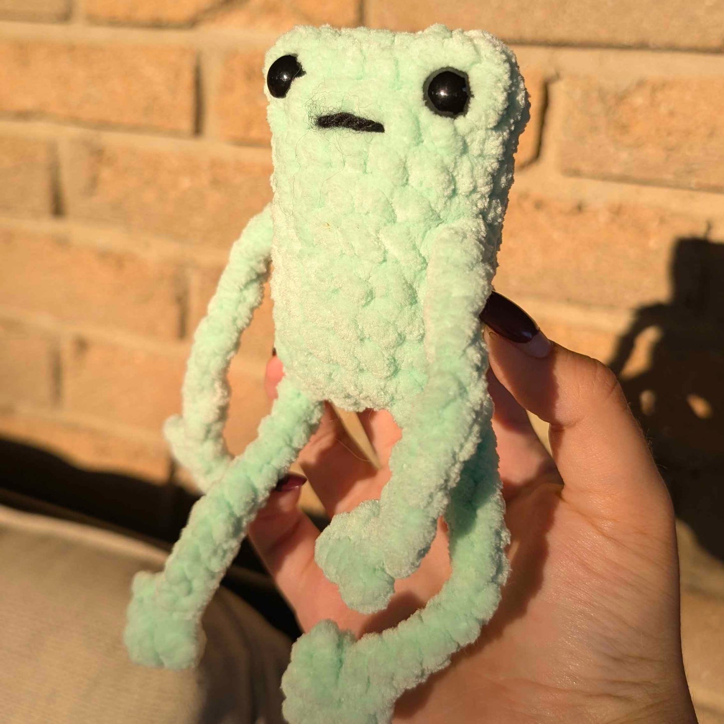 Crochet Leggy Frog
