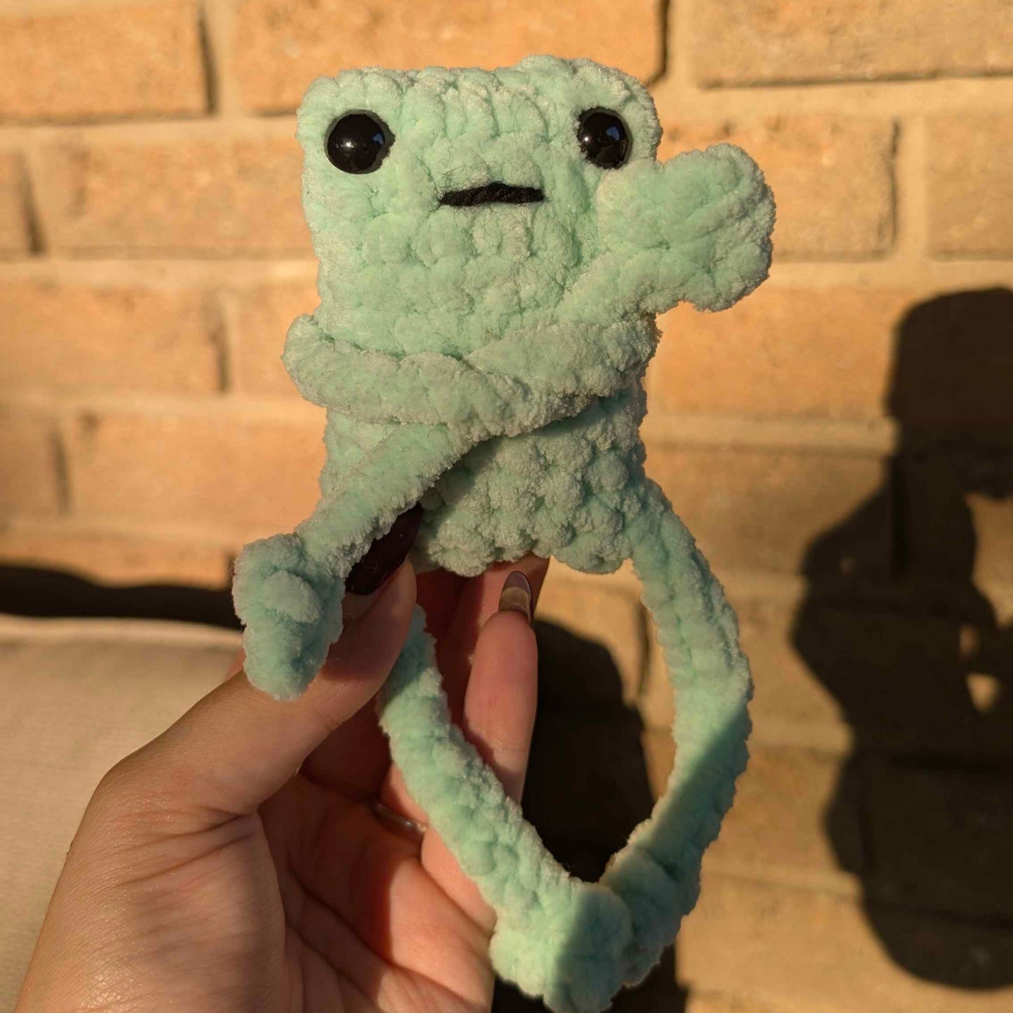 Crochet Leggy Frog