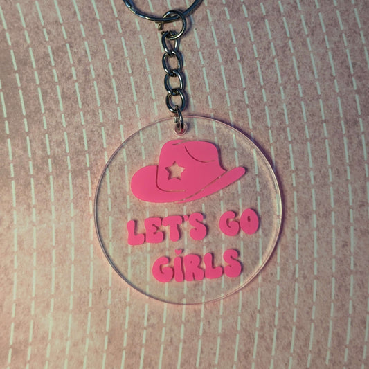 Cow Girl - Keychain
