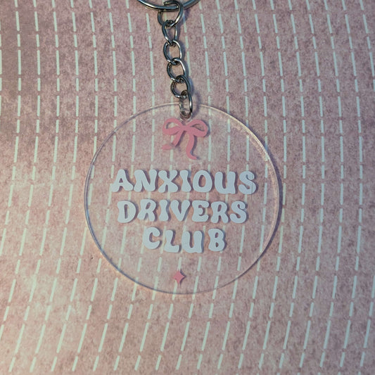 Anxious Drivers Club - Keychain
