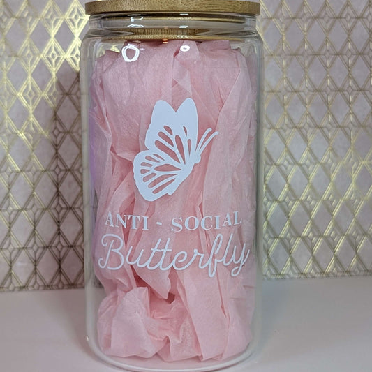 Anti-Social Butterfly - Drinking Cup
